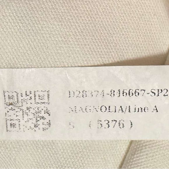 Old Navy Relaxed Magnolia Chore Jacket Ivory Utility Style - Women’s Size Small - Picture 11 of 12